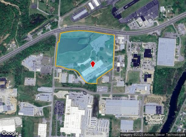 120 Industrial Dr, Elizabethton, TN Parcel Map