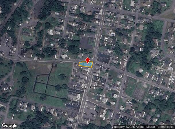 1021 Main St, Avoca, PA Parcel Map