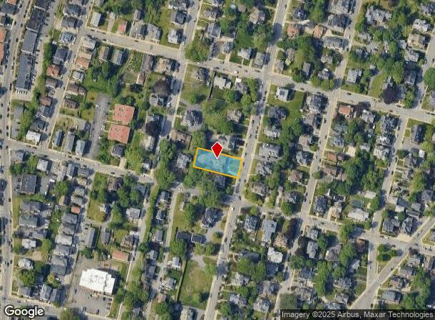  618 Rock St, Fall River, MA Parcel Map