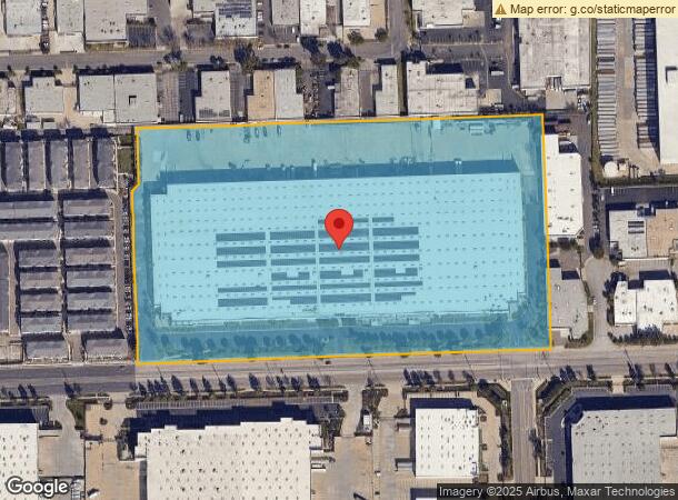  1501 E Victoria St, Carson, CA Parcel Map