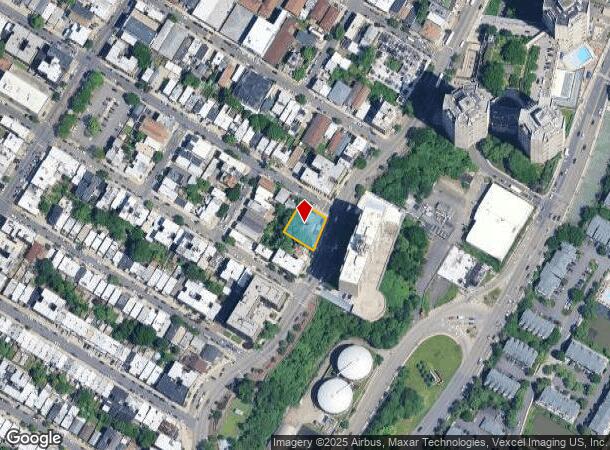 6615 Boulevard Blvd E, West New York, NJ Parcel Map