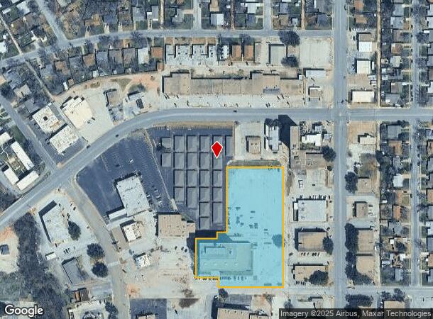 3444 N 1St St, Abilene, TX Parcel Map