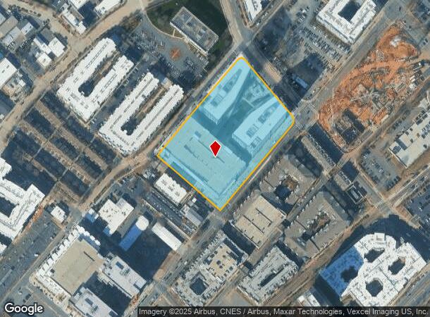 1225 Winnifred St, Charlotte, NC Parcel Map