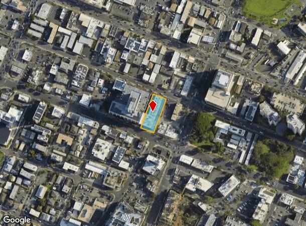  1350 S King St, Honolulu, HI Parcel Map
