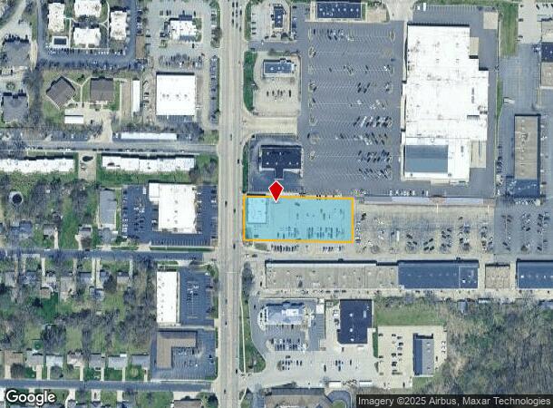  4712 N University St, Peoria, IL Parcel Map