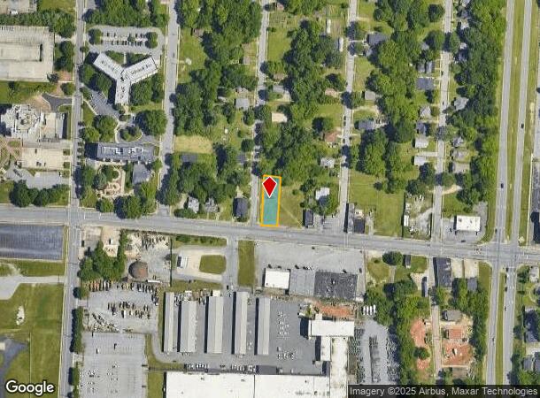  901 E Green Dr, High Point, NC Parcel Map