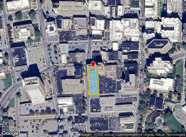 40 Franklin Rd Sw, Roanoke, VA Parcel Map