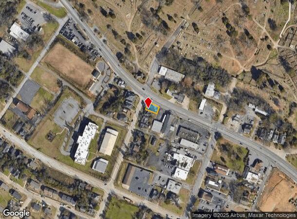 1294 Riverside Dr, Macon, GA Parcel Map
