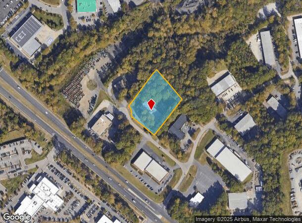 8604 Jersey Ct, Raleigh, NC Parcel Map