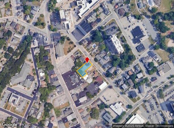 126 Earle St, Woonsocket, RI Parcel Map