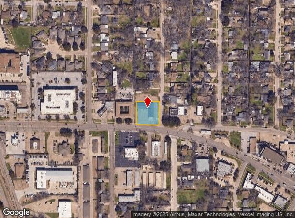  1405 W Pioneer Dr, Irving, TX Parcel Map