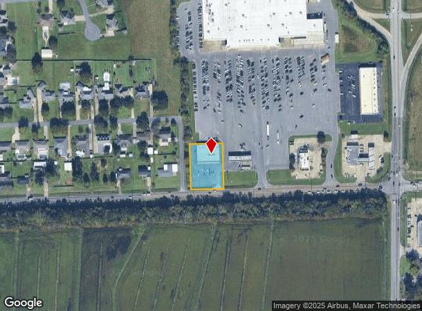 725 Odd Fellows Rd, Crowley, LA Parcel Map