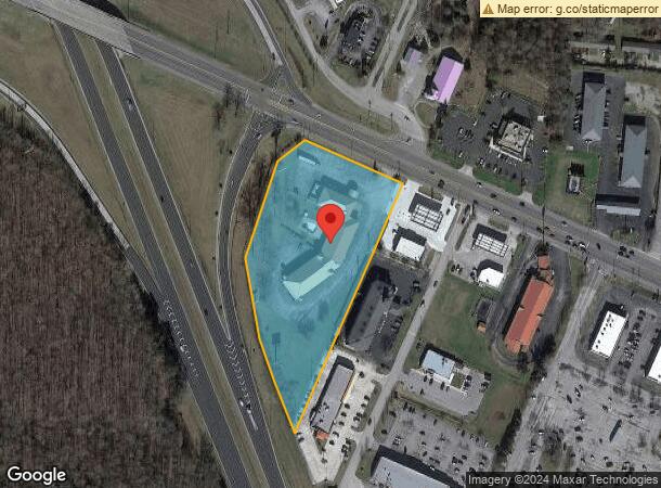  2314 Hillsboro Blvd, Manchester, TN Parcel Map