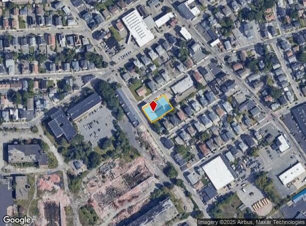  462 Central St, Central Falls, RI Parcel Map