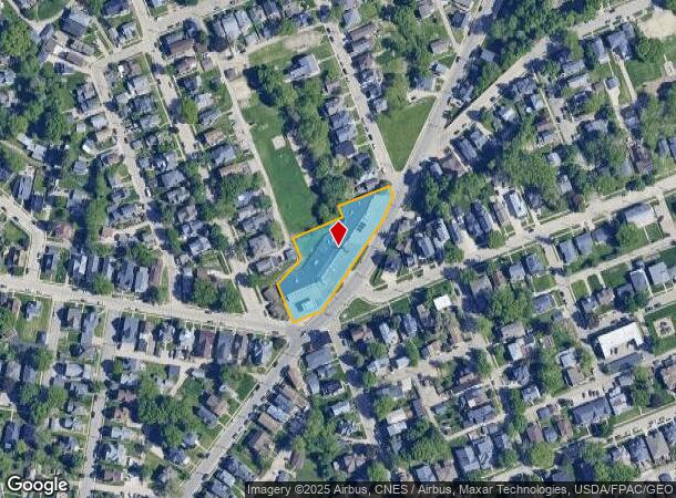 535 Hill St, Dubuque, IA Parcel Map