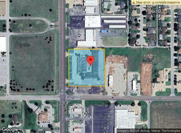  2804 N Main St, Altus, OK Parcel Map