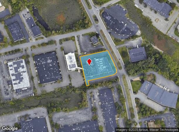  34 Commerce Way, Woburn, MA Parcel Map