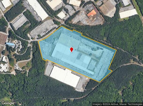  605 Selig Dr Sw, Atlanta, GA Parcel Map