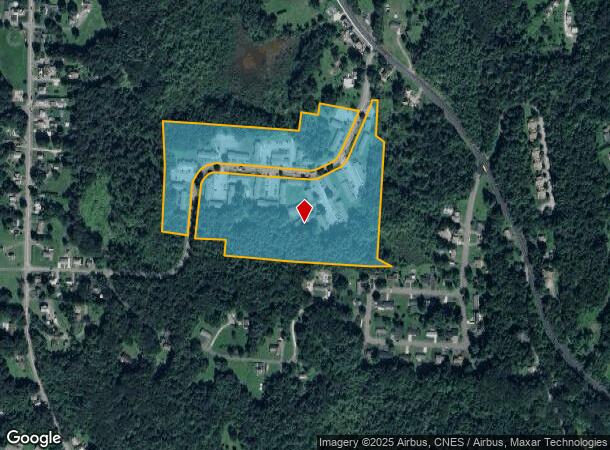  201 Mohawk Forest Blvd, North Adams, MA Parcel Map