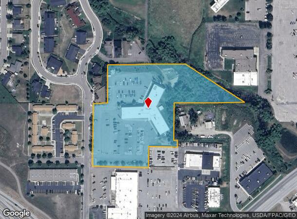  555 Corporate Dr, Kalispell, MT Parcel Map