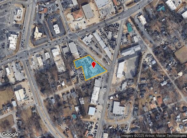  586 W End Ave, Gainesville, GA Parcel Map