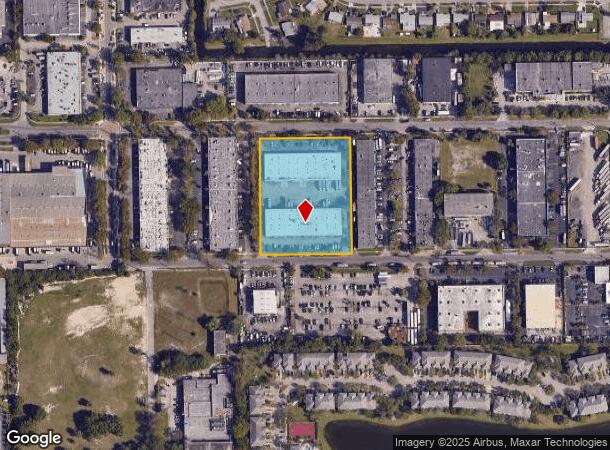 3685 Nw 15Th St, Lauderhill, FL Parcel Map