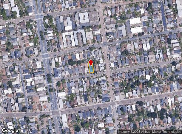 1535 Julia St, Berkeley, CA Parcel Map