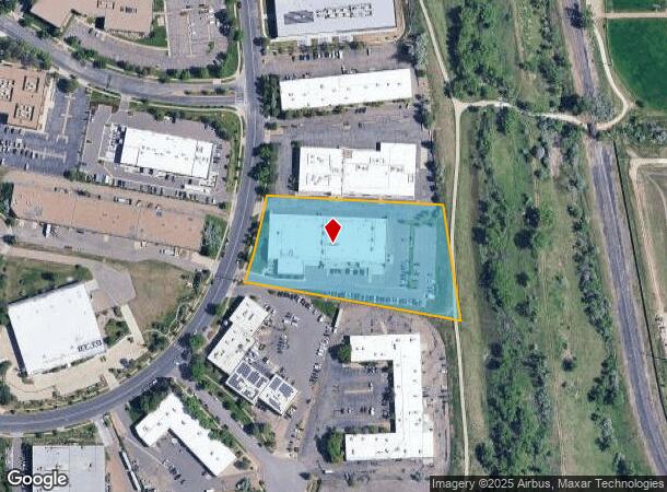 2000 Central Ave, Boulder, CO Parcel Map