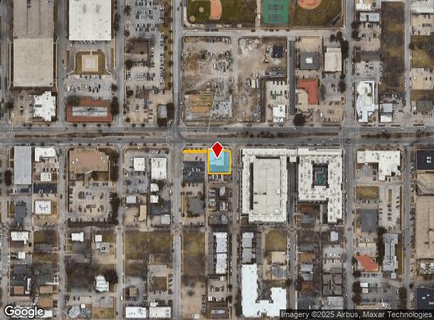  1101 W Rosedale St, Fort Worth, TX Parcel Map