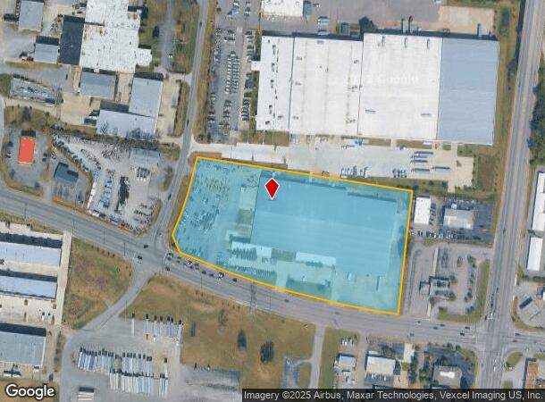  845 Middle Tennessee Blvd, Murfreesboro, TN Parcel Map