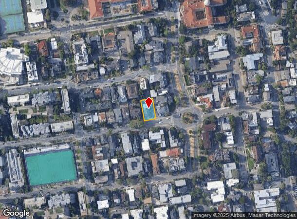  2727 Channing Way, Berkeley, CA Parcel Map