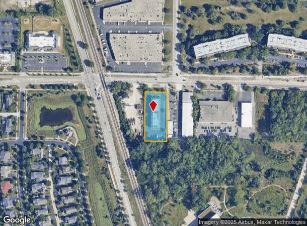  2111 Chestnut Ave, Glenview, IL Parcel Map