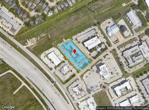  13110 Wortham Center Dr, Houston, TX Parcel Map