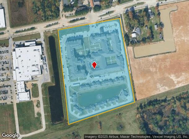 825 Hunt Rd, Baytown, TX Parcel Map