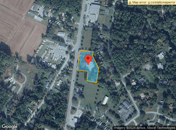  1006 Broad St, Oriental, NC Parcel Map