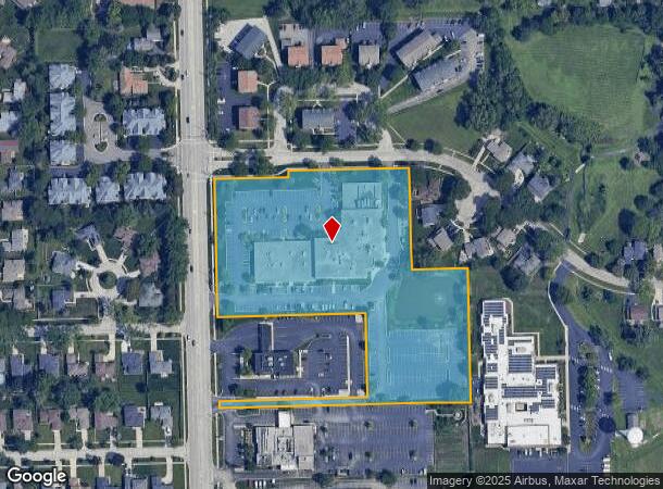  7955 Cass Ave, Darien, IL Parcel Map