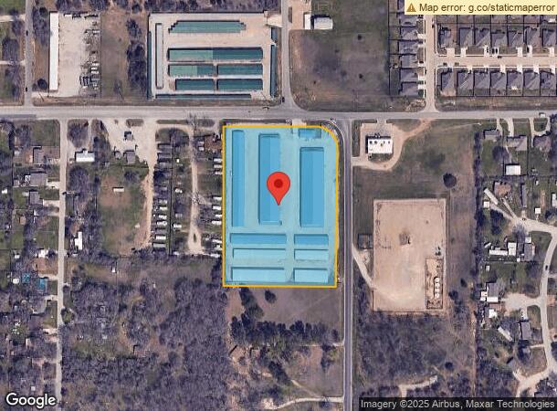  1250 Sandy Beach Rd, Azle, TX Parcel Map