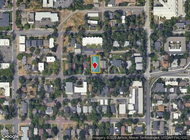 1104 W 7Th Ave, Spokane, WA Parcel Map