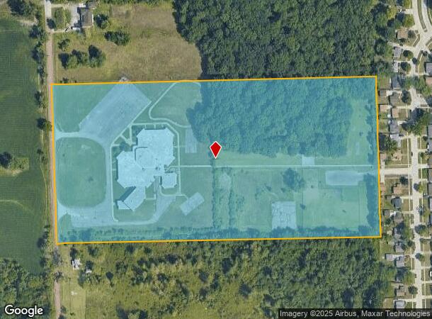 15303 Merriman Rd, Romulus, MI Parcel Map