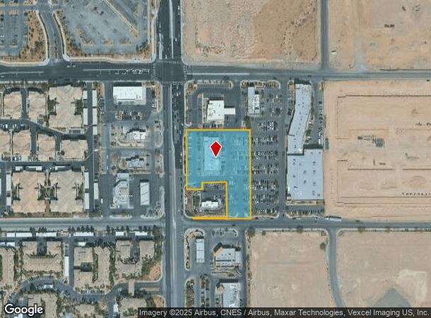  7040 S Durango Dr, Las Vegas, NV Parcel Map