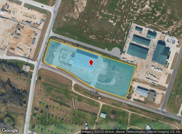 2410 Enterprise Rd, Temple, TX Parcel Map