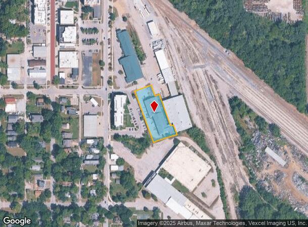 721 E 9Th St, Lawrence, KS Parcel Map