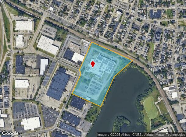 125 Dupont Dr, Providence, RI Parcel Map