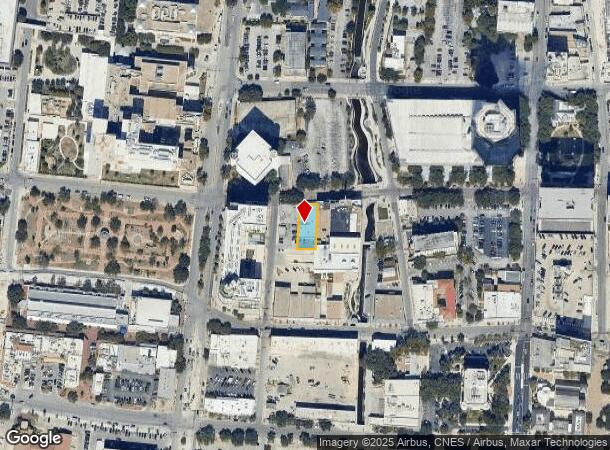  328 W Houston St, San Antonio, TX Parcel Map