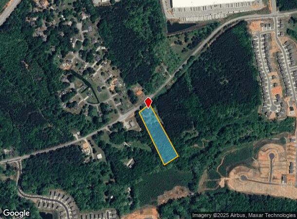  9239 Davis St, Braselton, GA Parcel Map