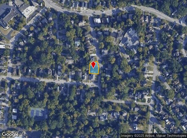  841 Van Dyke Ave, Cincinnati, OH Parcel Map