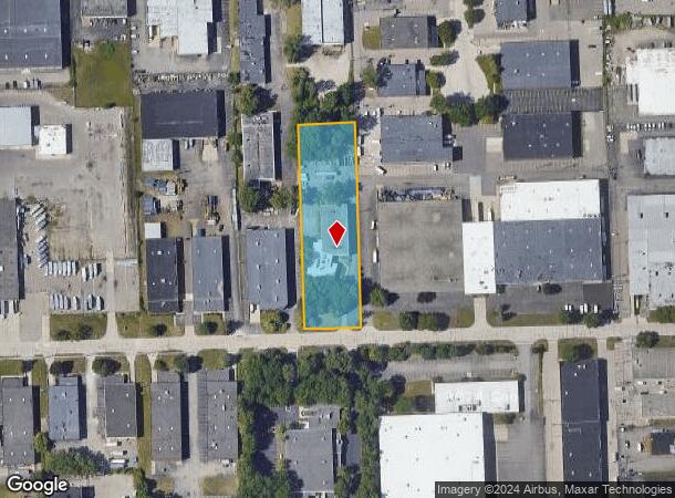  35432 Industrial Rd, Livonia, MI Parcel Map