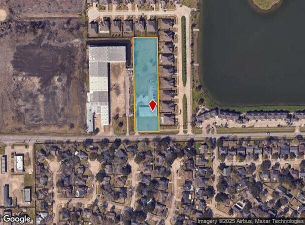  8017 Fite Rd, Pearland, TX Parcel Map