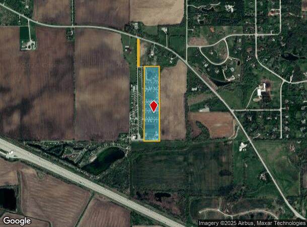  19609 Harmony Rd, Marengo, IL Parcel Map