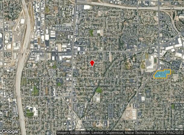  861 E Ridge Hill Ln, Midvale, UT Parcel Map